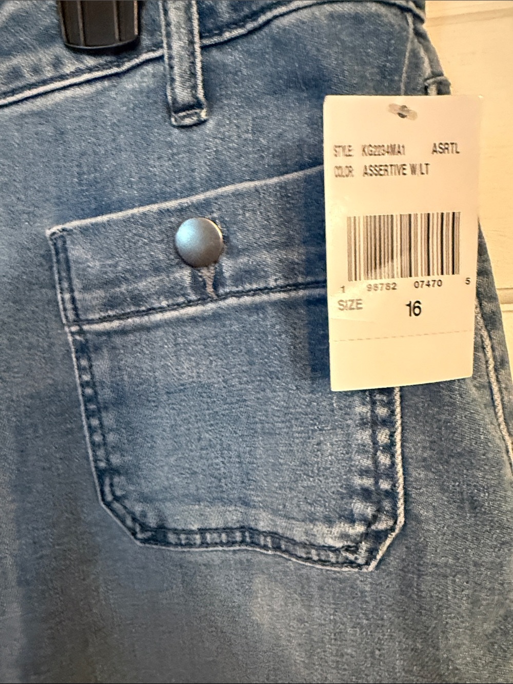 NWT KUT from the Kloth Meg High-Rise Fab Ab Wide Leg Double Front Pockets Jeans - Picture 7 of 14